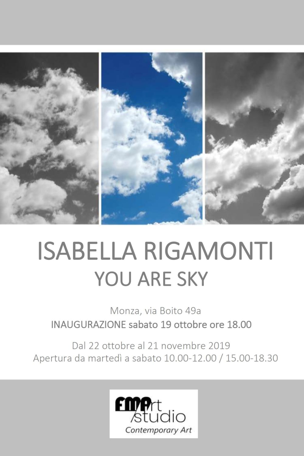 <span>Isabella Rigamonti</span> <br> You are sky