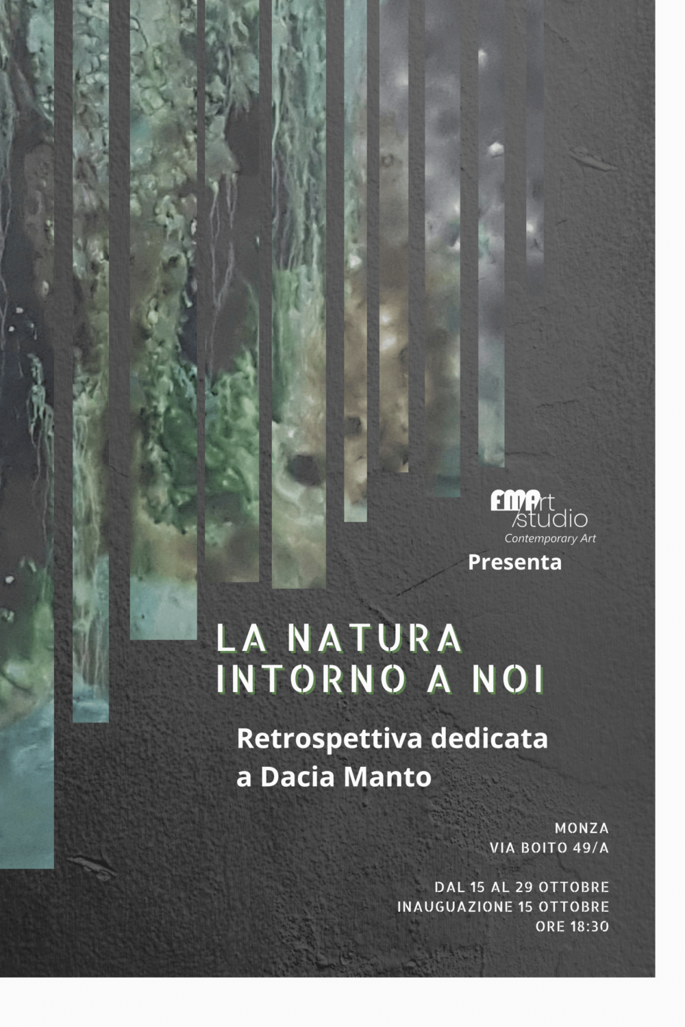 <span>Dacia Manto</span> <br> La Natura Intorno a Noi