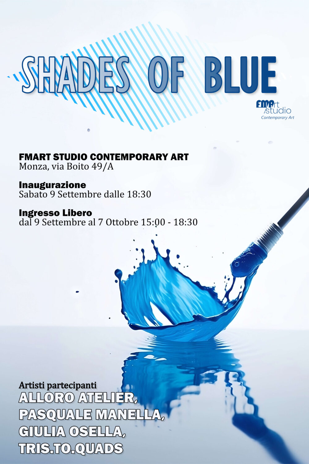 <span>Alloro Atelier – Giulia Osella – Pasquale Manella – Tris.To.Quads</span> <br>Shades of Blue